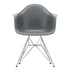 Cadeira de Braços em Plástico Eames DAR / Base Cromada
